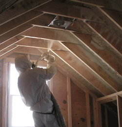 Salem OR attic spray foam insulation